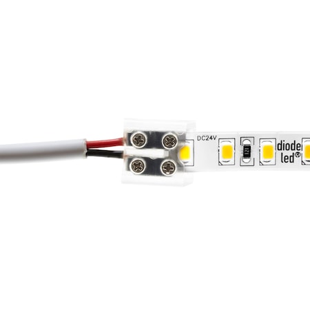 Terminal Block Connector, 8Mm Screw Down, Tape-To-Wire - Pack Of 5